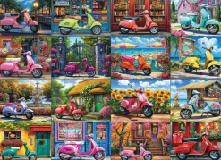 Puzzle 16 Scooters by Chris Bigelow