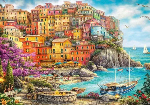 Puzzle A Beautiful Day at Cinque Terre