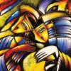 Puzzle Abstract Face