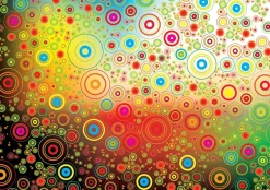 Puzzle Abstract Flowers