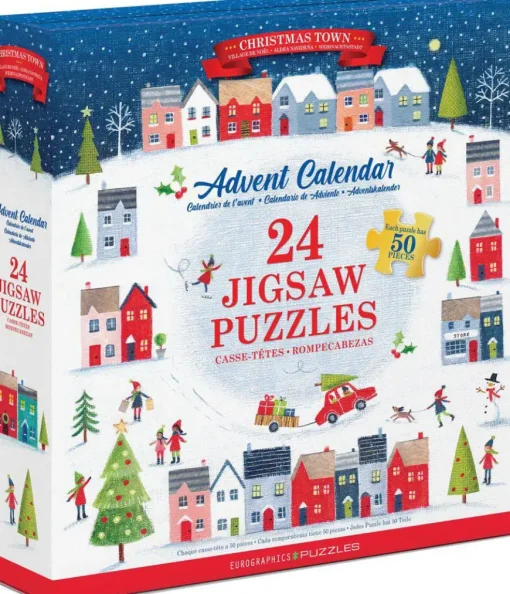 Puzzle Advent Calendar: Christmas Town