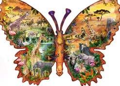 Puzzle African Butterfly