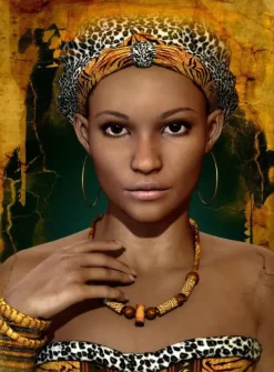 Puzzle African Woman 2000