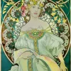 Puzzle Alfonz Mucha: Daydream, 1897