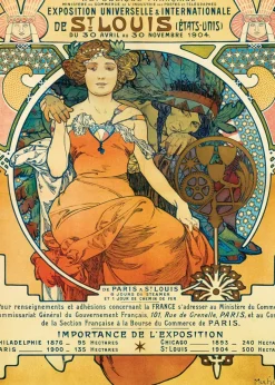 Puzzle Alfonz Mucha: Exposition Universelle et Internationale de St. Louis