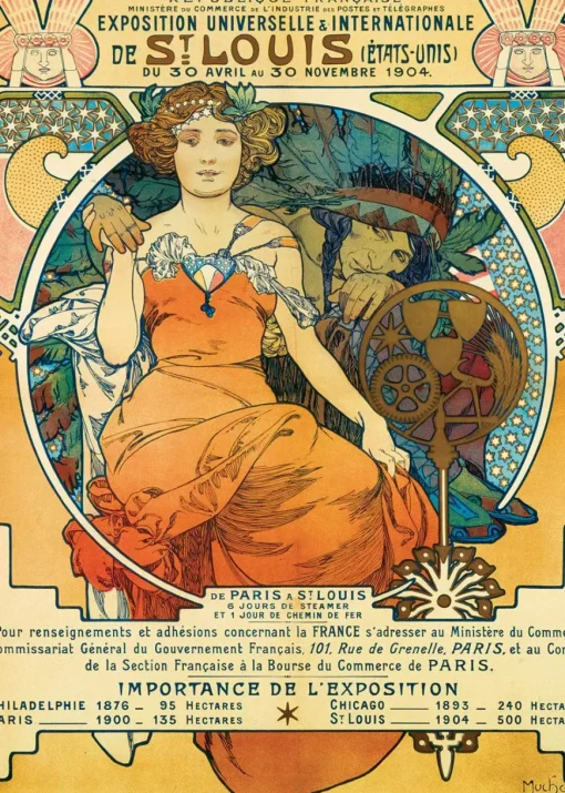 Puzzle Alfonz Mucha: Exposition Universelle et Internationale de St. Louis