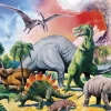 Puzzle Among The Dinosaurs XXL
