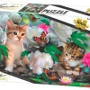 Puzzle Amoung the Peonies 3D