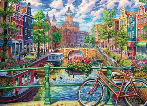 Puzzle Amsterdam Canal II