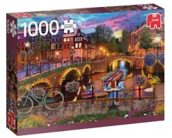 Puzzle Amsterdam Canals 1000