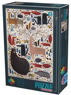 Puzzle Andrea Kürti: Wild animals