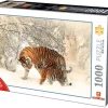 Puzzle Animals collection: Tiger with cubs