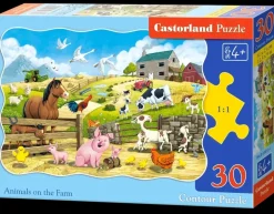 Puzzle Animals on the Farm