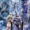 Puzzle Anne Stokes: Winter Fantasy