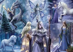 Puzzle Anne Stokes: Winter Fantasy