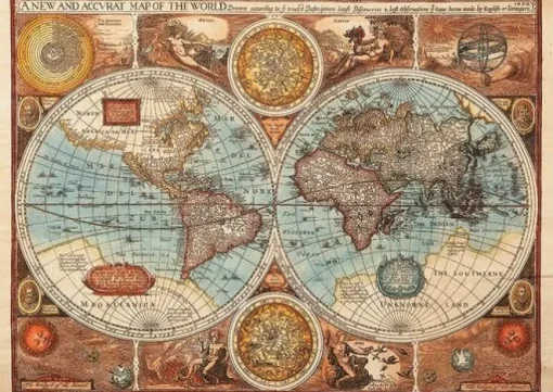 Puzzle Antique Map 2