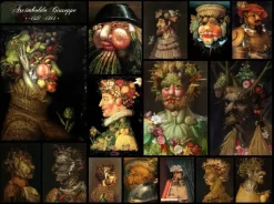 Puzzle Arcimboldo Giuseppe - Collage