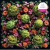 Puzzle Artichoke Floral