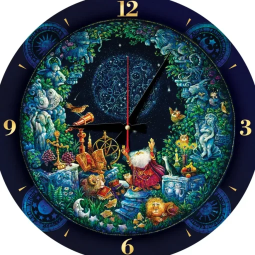 Puzzle Astrology clock