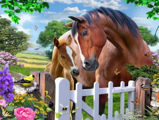 Puzzle At The Garden Gate 3D