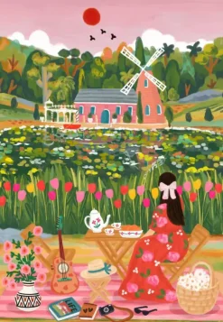Puzzle At the Lake