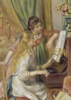 Puzzle Auguste Renoir - Young Girls at the Piano, 1892