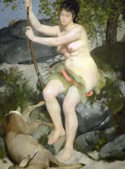 Puzzle Auguste Renoir: Diana, 1867