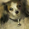 Puzzle Auguste Renoir: Head of a Dog, 1870