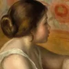 Puzzle Auguste Renoir: Head of a Young Girl, 1890