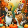 Puzzle Autumn Bunnies