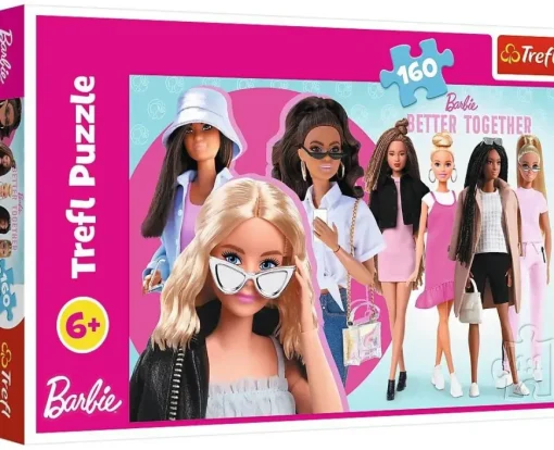 Puzzle Barbie and her world 160