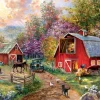 Puzzle Barnyard Visit
