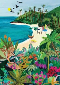 Puzzle Beach Butterfly