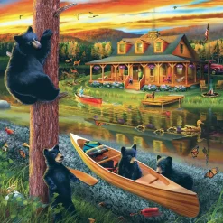 Puzzle Bear Family Adventure