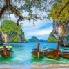 Puzzle Beautiful Bay in Thailand