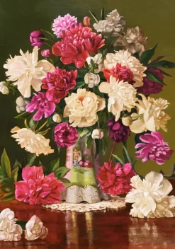 Puzzle Beautiful Peonies