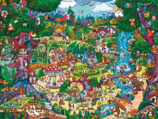 Puzzle Berman: Magical Forest