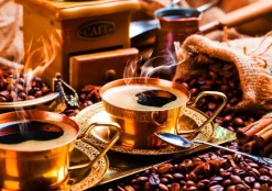 Puzzle Black Coffee in Oriental Style