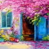 Puzzle Blooming Courtyard 1000