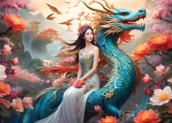 Puzzle Blue Dragon