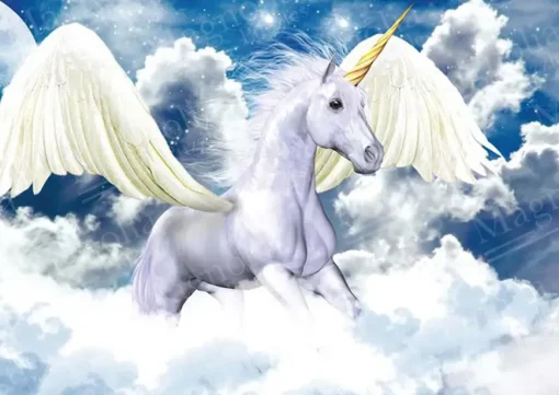 Puzzle Blue Sky Pegasus