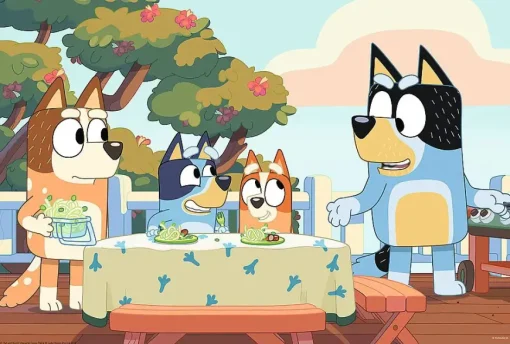 Puzzle Bluey and Friends