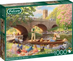 Puzzle Boating on the River
