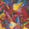Puzzle Boccioni: Plastic shapes of a Horse, 1