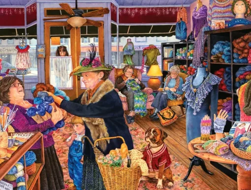 Puzzle Brabeau: The Knit Shop
