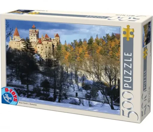 Puzzle Bran castle, Romania III
