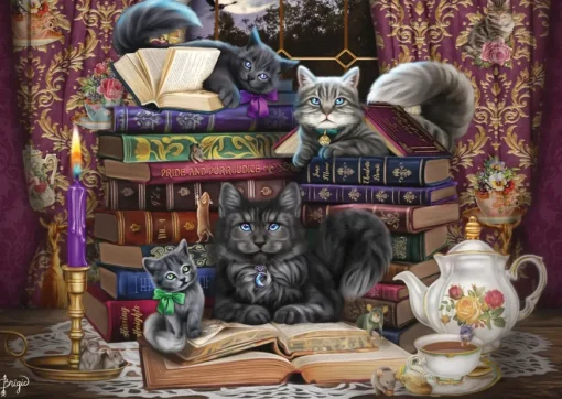 Puzzle Brigid Ashwood : Storytime Cats 1000