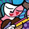 Puzzle Britto - Girl with guitar