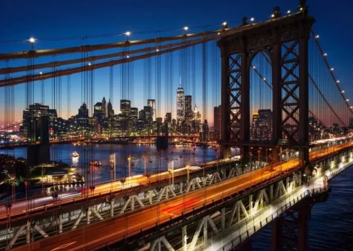 Puzzle Brooklyn Bridge, Manhattan, New York 500