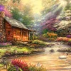Puzzle Brookside Retreat 1000